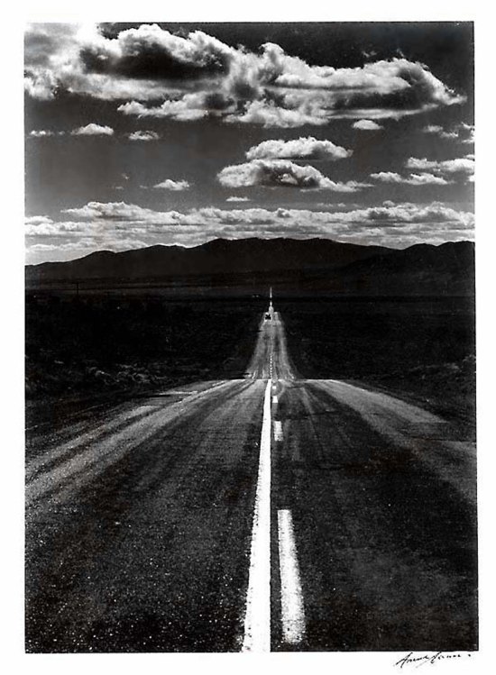 Ansel Adams-Road, Nevada Desert_1960(1)